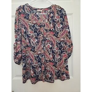Women's PXL Siren Lily Blouse Paisley